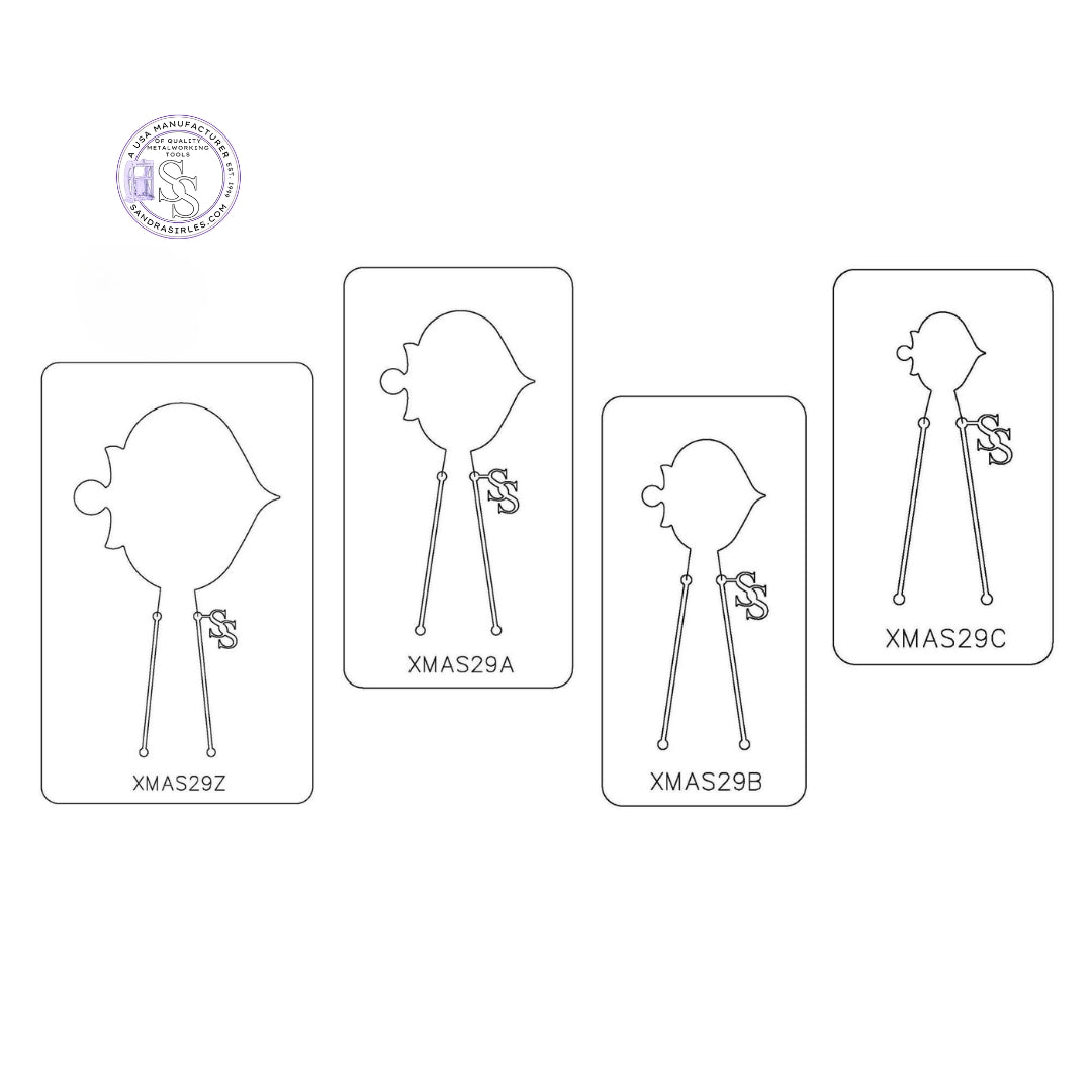 PANCAKE DIE XMAS29 TREE ORNAMENT